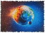 UNIDRAGON Planet Earth 43 x 30 cm 500 Teile Holz-Puzzle