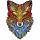 UNIDRAGON Fiery Fox 22 x 32 cm 197 Teile Holz-Puzzle