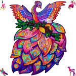 UNIDRAGON Fairy Bird 18 x 23 cm 107 Teile Holz-Puzzle