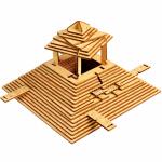 Escape Welt Quest Pyramid 19 x 19 x 10 cm Rätselbox