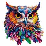 Escape Welt Eule 32 x 32 cm 300 Teile Holz-Puzzle