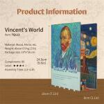 TONECHEER Vincents World Diorama 8 x 18 x 24,5 cm