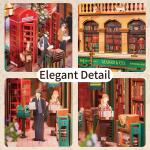 TONECHEER 84 Charing Cross Road Diorama 8 x 18 x 24,5 cm