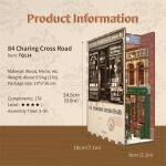 TONECHEER 84 Charing Cross Road Diorama 8 x 18 x 24,5 cm