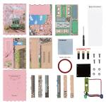 TONECHEER Sakuras Travel Diorama 8 x 18 x 24,5 cm