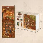 TONECHEER Violin Detective Agency Diorama 9,8 x 18 x 24,5 cm