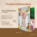 TONECHEER Alice in Wonderland Diorama 8 x 18 x 24,5 cm
