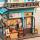TONECHEER Cape Coffee Shop Haus 15 x 14 x 23 cm