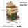 TONECHEER Time Bookstore Haus 15 x 14 x 24 cm
