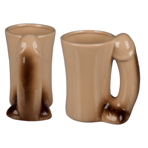 OOTB Porzellan-Becher Penis ca. 14 x 8.5 cm