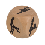 OOTB Holz-Würfel Kamasutra ca. 3 x 3 cm