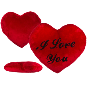 OOTB Rotes Jumbo-Plüschherz I love you