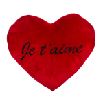OOTB Rotes Jumbo-Plüschherz Je taime ca. 60 cm