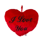 OOTB Rotes Plüschherz I love you ca. 35 cm