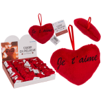 OOTB Rotes Plüschherz Je taime ca. 10 cm