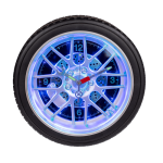 OOTB Wanduhr Reifen mit 16 LED D: ca. 35 cm