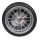 OOTB Wanduhr Reifen mit 16 LED D: ca. 35 cm