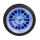 OOTB Wanduhr Reifen mit 16 LED D: ca. 35 cm