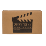 OOTB Wecker mit Digitaluhr & Datumsanzeige Filmklappe