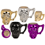 OOTB Becher Totenkopf mit Kristallsteinen