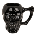 OOTB Becher Totenkopf mit Kristallsteinen