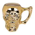 OOTB Becher Totenkopf mit Kristallsteinen