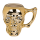OOTB Becher Totenkopf mit Kristallsteinen