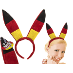 OOTB Plüsch-Haarreifen Bunny Deutschlandflagge