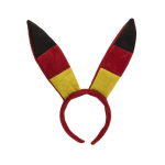 OOTB Plüsch-Haarreifen Bunny Deutschlandflagge