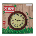 OOTB Wanduhr mit Vogelstimmen D: ca. 33 cm