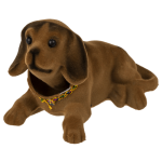 OOTB Wackel-Hund ca. 12 x 8 cm 4-fach sortiert