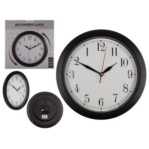OOTB Wanduhr Rückwärtslauf D: ca. 29 cm