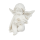 OOTB Sitzender Engel mit Perle ca. 5 cm