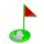 OOTB Toiletten-Golf-Set 6-teilig