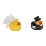 OOTB Quietsche-Enten Brautpaar 6 cm