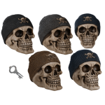 OOTB Spardose Totenkopf mit Fischermütze