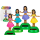 OOTB Bewegliche Figur Hula Girl mit Solarzelle