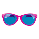 OOTB Jumbo-Spaßbrille mit farbigen Gläsern ca. 25 cm