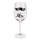 OOTB Weinglas Mr & Mrs mit Kussmund- &