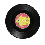 OOTB Untersetzer Vinyl-Schallplatte D: ca. 11 cm
