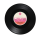 OOTB Untersetzer Vinyl-Schallplatte D: ca. 11 cm