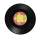 OOTB Untersetzer Vinyl-Schallplatte D: ca. 11 cm