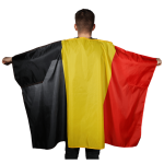 OOTB Fan-Umhang Belgienflagge ca. 87 x 150 cm