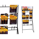 OOTB Metall-Displayständer für Kodak-Batterien