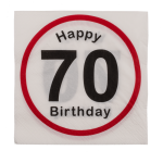 OOTB Papier-Servietten Happy Birthday - 70