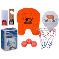 Toiletten-Basketball-Set, 7-teilig, ca. 26 cm,