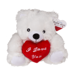 OOTB Plüsch-Bär mit rotem Herz I love you ca....