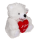 OOTB Plüsch-Bär mit rotem Herz I love you ca. 22 cm