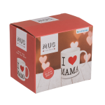 OOTB Becher I love Mama ca. 10 x 8 cm