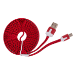 OOTB USB & Micro-USB-Ladekabel mit Textilummantelung